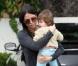 Oksana Grigorieva et sa fille Lucia à Sherman Oaks, Los Angeles le 25 mars 2011
