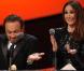 Vincent Perez et Elsa Zylberstein aux César le 25 février 2011
