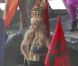 Beyonce Knowles en plein tournage de son nouveau clip Til the end of the word, à Los Angeles le 12 avril 2011