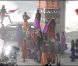 Beyonce Knowles en plein tournage de son nouveau clip Til the end of the word, à Los Angeles le 12 avril 2011