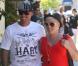 Pink, enceinte, et son mari Carey Hart dans les rues de Los Angeles le 31 mars 2011 