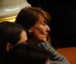 Béatrice, veuve de Philippe Séguin, le 12 janvier 2010 lors d'un hommage rendu à l'homme politique, au sein de l'Assemblée nationale. 