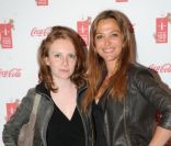 Sophie Brafman et Sandrine Quétier lors des 125 ans de Coca-Cola à l'espace (éphémère) 125 à Paris le 27 avril 2011