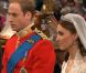 Le prince William et Kate Middleton échangent leurs voeux dans l'abbaye de Westminster à Londres le 29 avril 2011