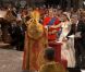Le prince William et Kate Middleton échangent leurs voeux dans l'abbaye de Westminster à Londres le 29 avril 2011
