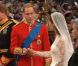 Le prince William et Kate Middleton échangent leurs voeux dans l'abbaye de Westminster à Londres le 29 avril 2011