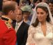 Le prince William et Kate Middleton échangent leurs voeux dans l'abbaye de Westminster à Londres le 29 avril 2011