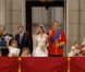 Kate Middleton et le prince William, jeunes mariés, au balcon de Buckingham Palace, à Londres, le 29 avril 2011.