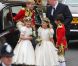 Au mariage du prince William et de Catherine Middleton, les petites demoiselles d'honneur et les jeunes pages, encadrés par les témoins Harry et Pippa, ont tenu leur rang avec classe !