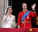 La Princesse Catherine et le Prince William mariés, à Buckingham Palace le 29 avril 2011