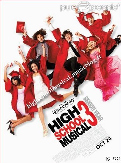 Affiche du film: High School Musical 3 : Senior Year