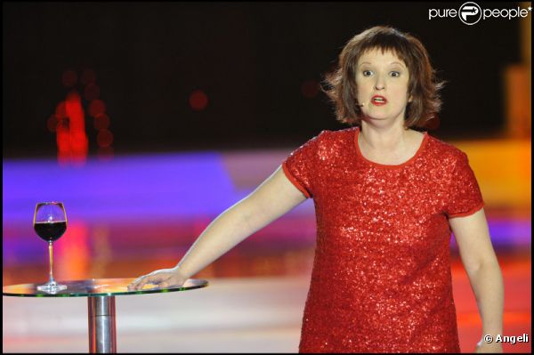 Anne Roumanoff lors de l'émission Champs Elysées en novembre  2010