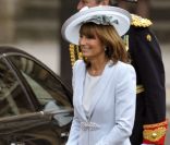 Carole Middleton lors du mariage de Kate avec le prince William.