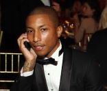 Pharrell Williams le 28 avril 2011 à New York<br />
