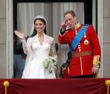 Kate Middleton et le prince William lors de leur mariage le 29 avril 2011 