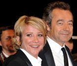 Arianne Massenet et Michel Denisot au 63e Festival de Cannes en mai 2010 