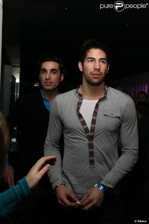 Nikola Karabatic à Paris le 2 février 2009 