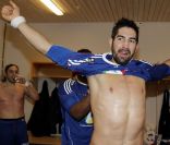 Nikola Karabatic en Suède le 30 janvier 2011 