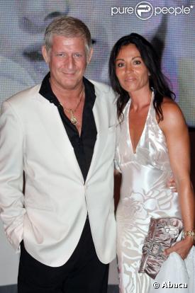 Patrick Sébastien et sa femme, Nana