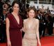 L'héroïne de Sleeping Beauty, Emily Browning, al'air intimidé par les flash des photographes sur le tapis rouge de Cannes, 12 mai 2011
