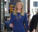 Ellen Pompeo est ravissante dans sa robe bleu roi. Une merveille ! New York, 12 mai 2011