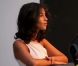 Leïla Bekhti en backstage lors de son premier shooting L'Oréal