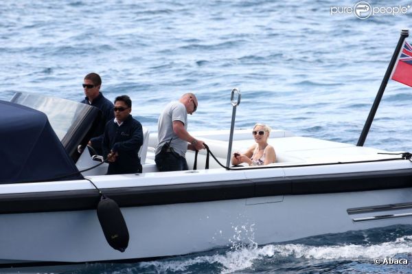  Gwen Stefani est la nouvelle égérie L'Oréal Paris. Antibes, 15 mai 2011 