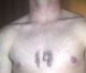 Wayne Rooney s'est épilé le torse de façon à laisser apparaitre le chiffre 19. Le nombre de titres gagnés par Manchester United. Il a ensuite posté la photo sur le Net 