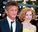 Sean Penn, Jessica Chastain et Brad Pitt lors de la montée des marches de  The Tree of Life , dans le cadre du 64e Festival de Cannes, le 16 mai 2011.