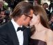 le séduisant Brad Pitt et la sublime Angelina Jolie lors de la montée des marches de  The Tree of Life , dans le cadre du 64e Festival de Cannes, le 16 mai 2011.