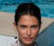 Bianca Balti, ambassadrice des bijoux De Grisogono, pose à l'hôtel Martinez à Cannes le 16 mai 2011