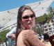 Bianca Balti sur le ponton Martinez à Cannes le 17 mai 2011