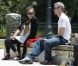 Jessica Alba et Eric Dane se sont retrouvés au parc avec leurs petites familles. Los Angeles, 21 mai 2011