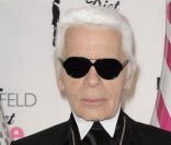 Karl Lagerfeld en avril 2011. 