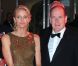 Albert de Monaco et Charlene Wittstock participent au gala célébrant la victoire de Sebastian Vettel au Grand Prix de Monaco. 29 mai 2011