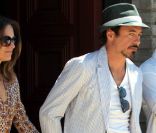 Susan Downey et Robert Downey Jr. à l'occasion de la fête donnée par Joel Silver pour le Memorial Day dans sa propriété de Malibu, à Los Angeles, le 30 mai 2011.