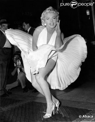 Marilyn Monroe était une véritable icône de mode et de cinéma. Cette robe va être vendue aux enchères le 18 juin à Beverly Hills. 1954