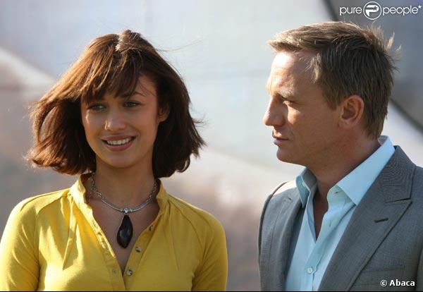 Daniel Craig et Olga Kurylenko