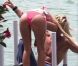 Les fesses de Caroline dans les Anges de la télé réalité : Miami Dreams, le vendredi 3 juin 2011 sur NRJ 12.
