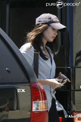 Megan Fox avec sa casquette, le 2 juin 2011