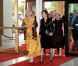 Le 7 juin 2011, la reine Margrethe II de Danemark et le prince consort Henrik au centre Kennedy, à Washington.