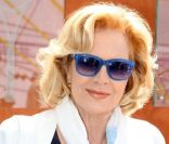 Sylvie Vartan à Roland Garros, le 1er juin 2011