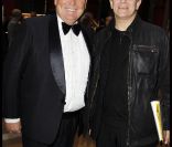 Michel Adé et Francis Huster lors de la vingtième édition du Prix Montblanc de la Culture, le 9 juin 2011.