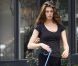  Elettra Rossellini Wiedemann se balade avec son chien dans les rues de  New York, 9 juin 2011 