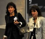 Anne Sinclair arrive à Paris, le jeudi 9 juin 2011.