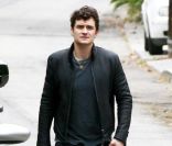 Pendant que Miranda Kerr pouponne, Orlando Bloom rend visite à ses amis à L.A 