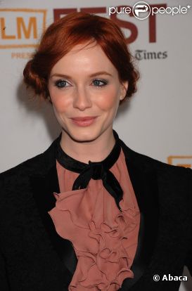 Christina Hendricks, toujours aussi sublime, à la projection du film Drive pendant le Festival du film de Los Angeles, à Los angeles, le 17 juin 2011.