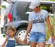 Halle Berry est allée chercher sa fille Nahla Aubry, de plus en plus à croquer, à l'école le 22 juin 2011 à Los Angeles