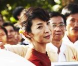 Michelle Yeoh dans le film The Lady de Luc Besson<br />