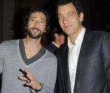 Adrien Brody et Clive Owen lors de la soirée d\'anniversaire de la montre Reverso de Jaeger-Lecoultre le 28 juin 2011 à Paris